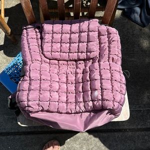 Free people quilted hiker backpack